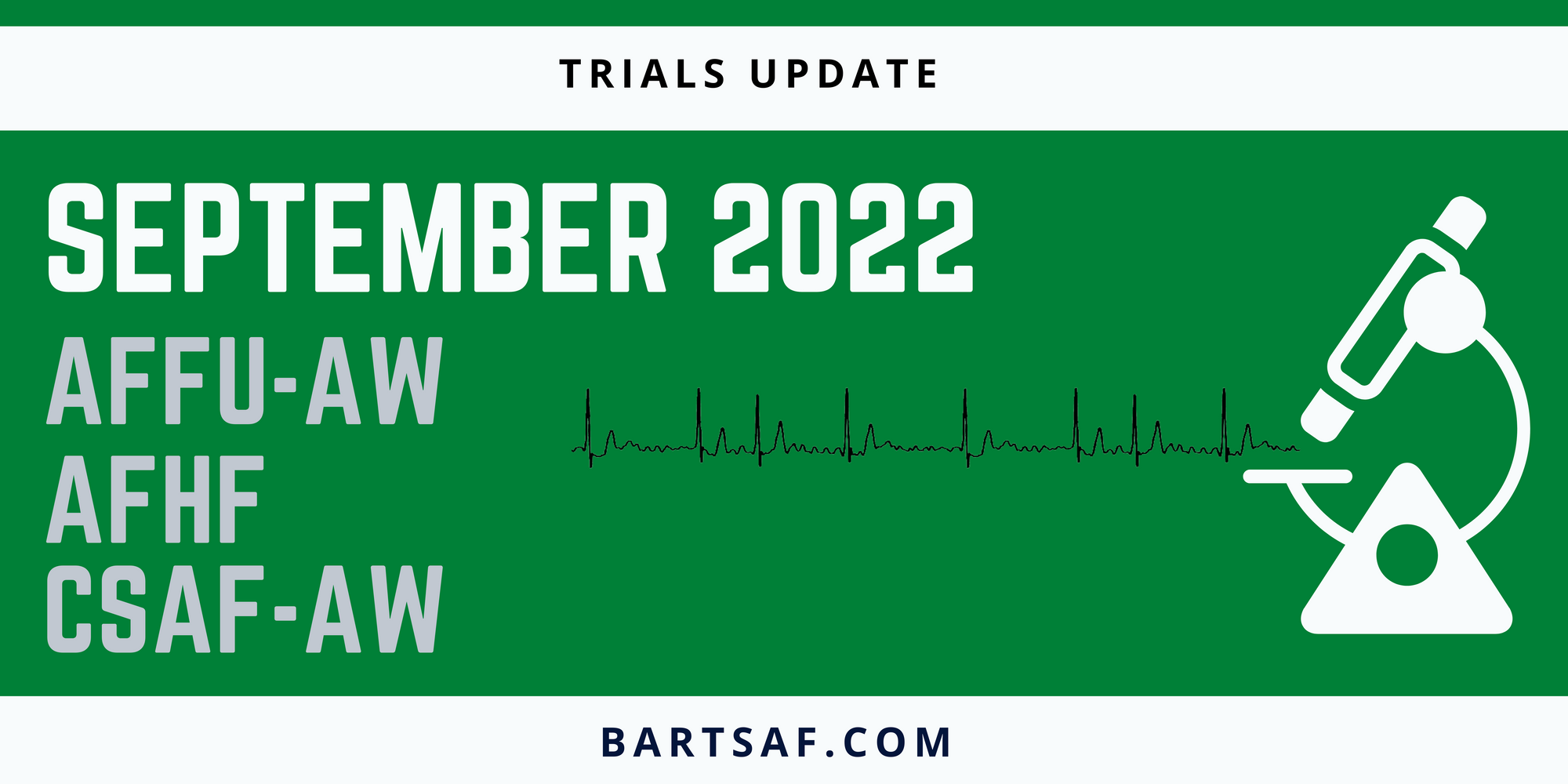 September Trials update: AFFU-AW, AFHF, CSAF-AW