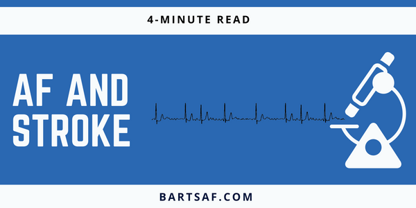 What is the relationship between AF and stroke