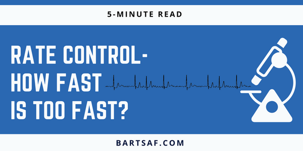 Rate control- how fast is too fast?